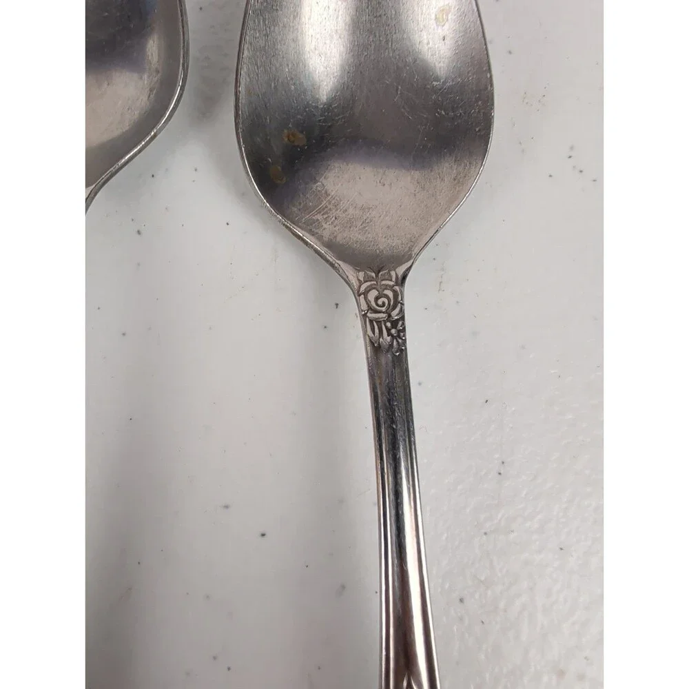 Vintage NORMANDY Stainless Flatware Japan Floral Roses Replacements - 30Pcs